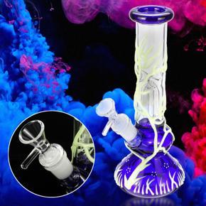 Noctilucent Water Glass  Pipe Bottle -
