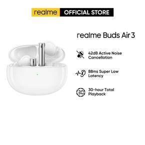 Realme Buds Air 3 Noise Cancelling IPX5 ANC True Wireless Earbuds | 6 Month warranty by Honestime