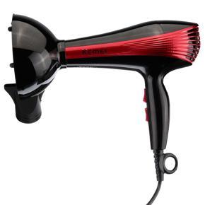 Kemei KM-899 1000W-1900W Hot & Cold Air Heat Hair Dryer - black