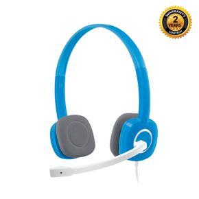 Logitech H150 Wired Headset, Stereo Headphones with Rotating Noise-Cancelling Microphone, Dual 3.5 mm Audio Jack, In-Line Controls, PC/Mac/Laptop