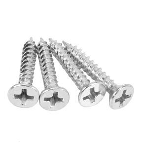 XHHDQES 80 Pcs 14mm Dia Stainless Steel Decorative Mirror Screw Cap Nails