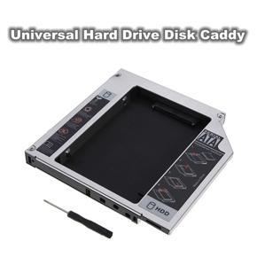 12.7mm Universal PATA IDE To SATA 2nd SATA HDD Hard Drive Disk Bay Caddy+Screws -