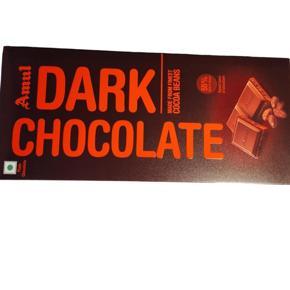 Amul dark chocolate 150 grm (Indian )