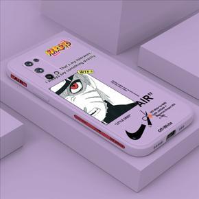 Hontinga for Realme X7 Pro Case Side Design New Anime Naruto for Boys Back Cover Soft Square Edge Pattern Liquid Silicone Trend Phone Cases