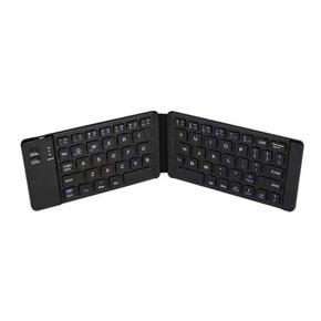 Foldable Mini Keyboard For   Pad Laptop Portable Keypad - black
