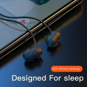 Universal Sleep In-ear Earphone Comfortable Light Noise Cancelling Weight 3.5mm HiFi Wired Headphone for Sleep