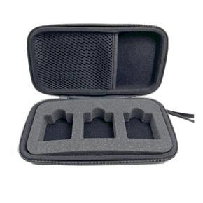 Lavalier Microphone Storage Box Dual Channel Compact Digital Wireless Mic Travel Case Compatible For Rode Wireless Go Ii/go 2