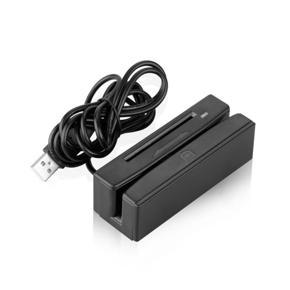 ZCS100-IC USB 3 tracks Magnetic Stripe Reader EMV Smart IC Chip Reader/ Writer -