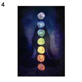 Rainbow 7 Chakra Mandala Bohemia Blanket Tapestry Summer Beach Towel Yoga Mat