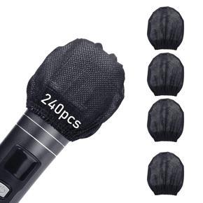 Mic Covers Disposable Non-Woven Mic Cover Mic Microphone Windscreen & Filters for Karaoke