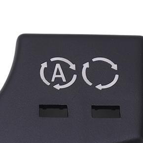 Button, Anti Scratch Climate Control Button Colorfast for Car Interior Accessories