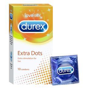 Durex extra dots condom -10 pcs