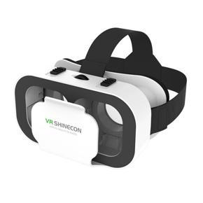 Vr Shinecon Box 5 Mini Vr Glasses 3D Glasses Virtual Re ality Glasses Vr Headset For Google Cardboard Smartp for 4.7-6.53 inch Mo-bile Phones