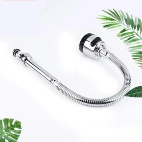 360 Degree Rotation Stainless Steel Sink Faucet Spout Kitchen Sink Faucet Pipe Fittings Single Handle Connection