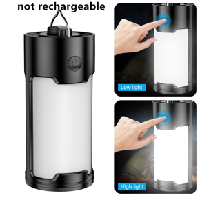 USB Rechargeable LED Camping Lantern Super Bright Protable Flashlights Led Night Light IPX4 Waterproof Work Light for Hiking Fishing