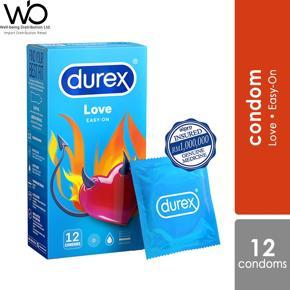 Durex Love Easy-On with Lube Condom - 12pcs