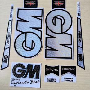 [3D] Gunn & Moore Chroma Edition Cricket Bat Stickers [3D]
