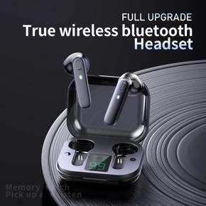 R20 TWS Bluetooth Earphone Wireless Headphone HD Deep Bass Earbuds IPX7  Wireless Stereo Headset Sport In-Ear Earphone with Mic
