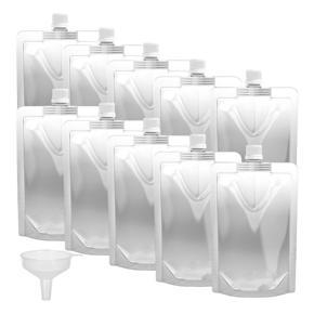 Liquid Pouch Sturdy Transparent Liquid Containers Toiletry