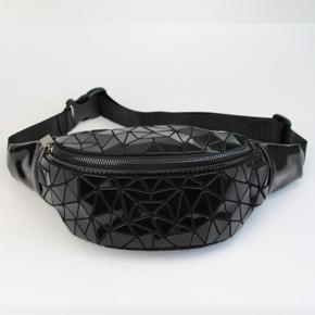 Fashion Waist Bags Women Waist Fanny Packs Black Belt Bag Luxury Brand PU Leather Chest Handbag Geometry Waist Packs mochila
