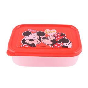 Plastic Lunch Box - Red and Pink