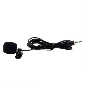 LALA Portable Mini 3.5mm Tie Lapel Lavalier Clip Microphone for Lectures Teaching