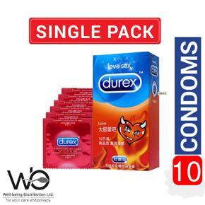 Durex Love Condom - 10pcs Pack (Made In China)