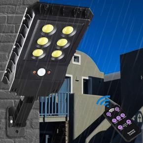 160COB 213 LED Waterproof Solar Light PIR Motion Sensor Remote Control Garden Lamp Outdoor Solar Street Lamp Street Lights