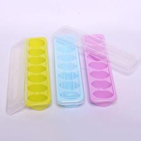 Ice Box For Freezing Single Line 3 Pieces- Multicolor