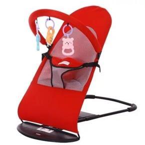 Foldable Soft Newborn Baby Bouncing Chair Seat Safety Balanced Bouncer With Toys