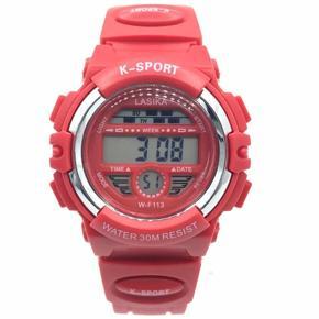 Fashion Digital K-Sport Sports Watch Water Resistance/ Waterproof Watch For Kids