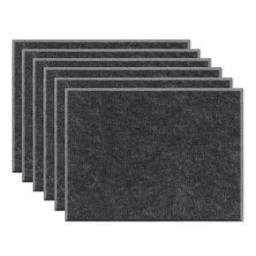 6Pack Acoustic Panel,Studio Foam Anti-Sound Cushion,High-Density Bevel Sound Insulation Board,for Acoustic Treatment,Etc