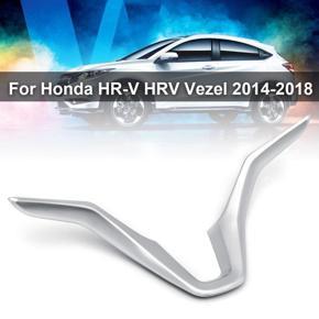 For Honda HR-V HRV Vezel 2014-2018 Steering Wheel Panel Insert Trim Cover Chrome -