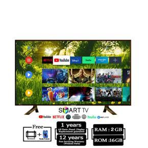Vikan 40 Inch Android Smart Wifi- Voice Control 4K Supported LED TV RAM 2 GB 16 GB