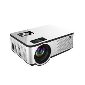 Tophoniex C9 Portable Projector 4200 Lumens Built-in Lens 1080P Resolution Noise Reduce Mini Projector