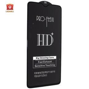 For Xioami Redmi Note 8 Pro OG Type Tempered Glass Screen Protector (Better than 6D/9D/11D)- Black- Black