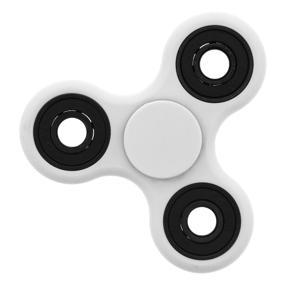 Fidget Spinner Stress Reducer Toy - White and Black
