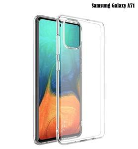 Samsung Galaxy A71 Luxury Case Silicone Transparent TPU Back Cover Soft Phone Case