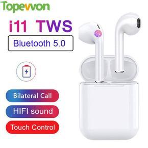 i11 Mini Wireless Bluetooth Earphone, Smart Touch Stereo Earbud Headset With Charging Box For iPhone Android Huawei Xiaomi Samsung All Smart Phone