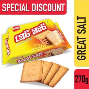 DEKKO Great Salt Biscuit 330gm (1 Carton) (6pcs)