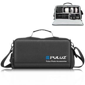 PULUZ Portable Camera Crossbody Shoulder Bag Digital Storage Lens Bag