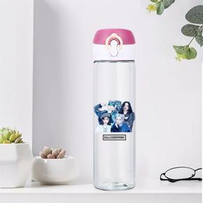 K-POP?BLACKPINK?Bangtan Boys Transparent Water Bottle (500ml)