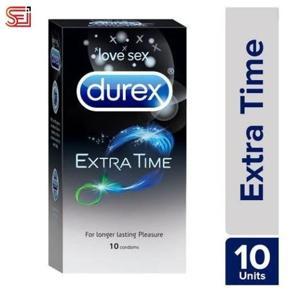 Durex Extra Time Condoms - 10 Pcs Pack