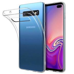 Soft Silicon Transparent Case Back Cover FOR Samsung Galaxy S10 Plus