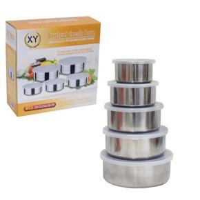 5 Pcs Multifunctional Stainless Steel Protect Fresh Box