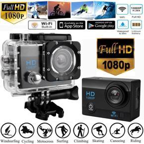 Official, Action Camera Full HD 1080p Sport Action Cam 30m Waterproof Sports Action Camera