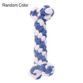 Dog Cat Woven Wear-resistant Knot Rope Bite Resistant Molar Chew Bone Pet Toy