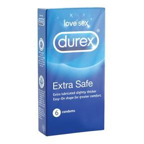 Durex - Extra Safe Condom - Combo Pack - 2 Packs - 3x2=6pcs