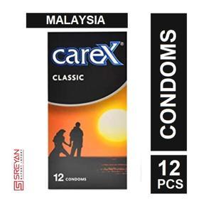 Carex Classic Regular Condoms - 12Pcs(Malaysia)