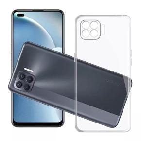 Macaso Plain (TPU) Transparent Back Cover for Oppo F17 Pro